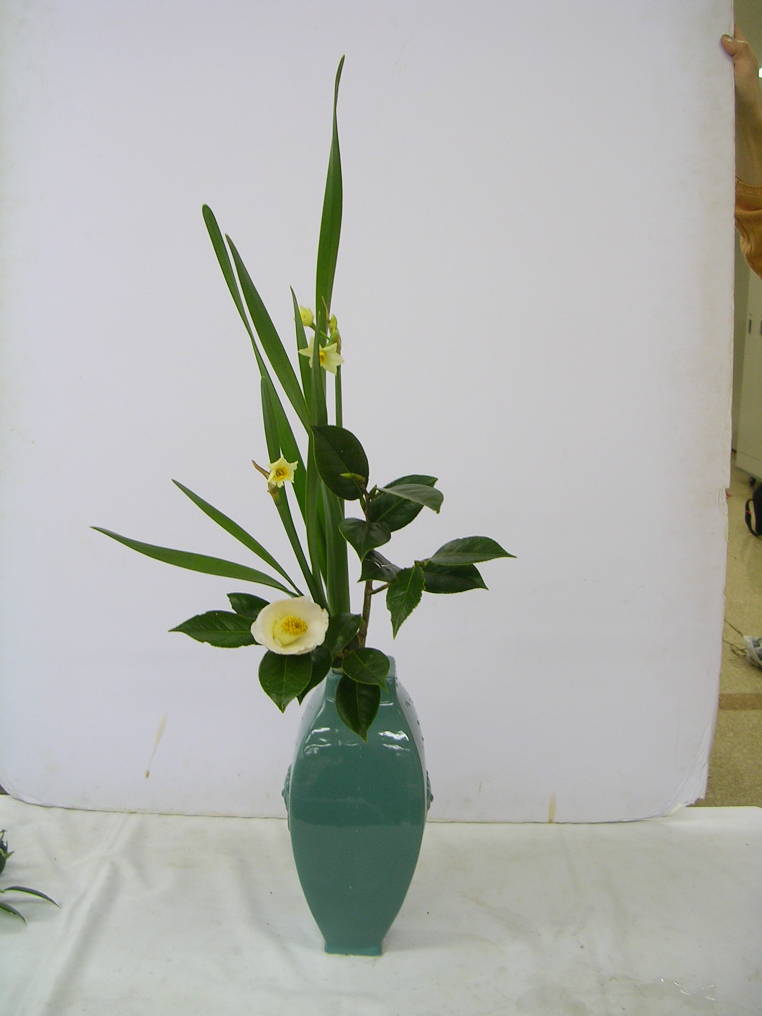 小原流 大型長方水盤 花器 生け花 - 花瓶